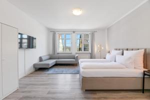 Un lugar para sentarse en Steiners Hotel Airport-Messe