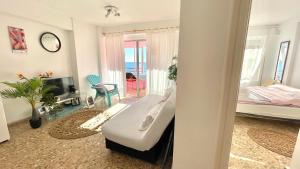 Ein Bett oder Betten in einem Zimmer der Unterkunft Liberty 4 personas Calpe centro
