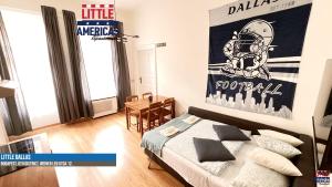 Posezení v ubytování Little Americas Westend Apartments