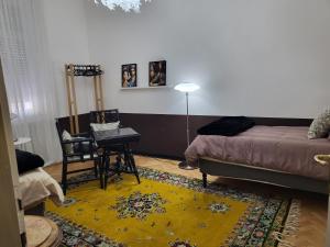 Posezení v ubytování La casa di Gatsby Art Deco in Centro Gorizia con Parcheggio e Terrazza