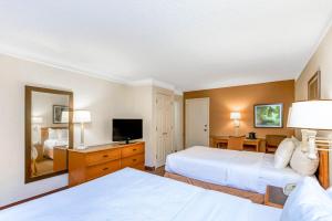 Postel nebo postele na pokoji v ubytování Coratel Inn & Suites By Jasper Wonderland
