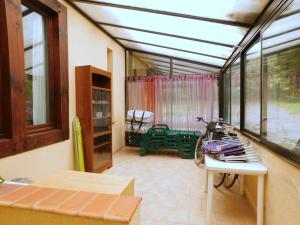 Χώρος καθιστικού στο Villa Moutiques +5 φωτογραφίες