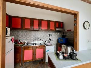 A kitchen or kitchenette at Settesanti Vintage Attic
