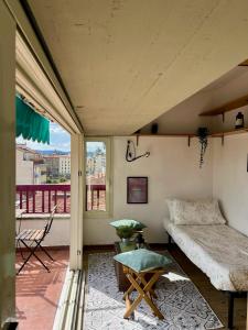 A balcony or terrace at Settesanti Vintage Attic