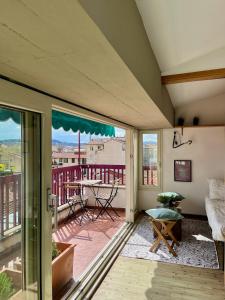 A balcony or terrace at Settesanti Vintage Attic
