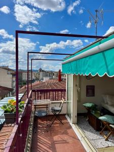 A balcony or terrace at Settesanti Vintage Attic