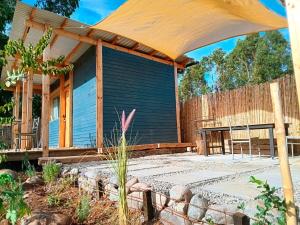 Κήπος έξω από το Tiny House Casa Maqui +7 φωτογραφίες