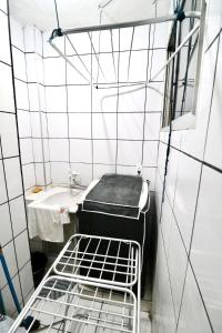 Koupelna v ubytování Apartamento Mobiliado AptCE