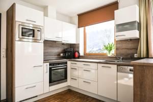 Kuchyňa alebo kuchynka v ubytovaní Appartements Schwarzer Adler