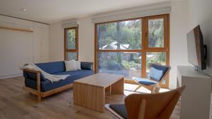 Χώρος καθιστικού στο Alamos del Rio - Andarlibre