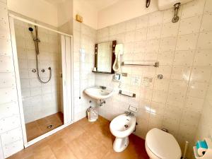 Koupelna v ubytování Hotel Timiama
