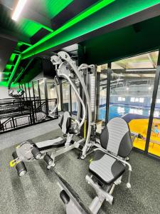Fitness centrum a/nebo fitness zařízení v ubytování Riverside Holiday Park