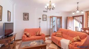 A television and/or entertainment centre at Villa Antonia