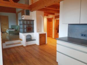 Kuchyň nebo kuchyňský kout v ubytování Chalet Mittersill