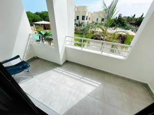 Balkón nebo terasa v ubytování Kreyol Krib Diani Beach