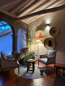 Istumisnurk majutusasutuses Hotel Cusco Plaza Saphi