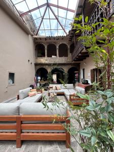 Istumisnurk majutusasutuses Hotel Cusco Plaza Saphi