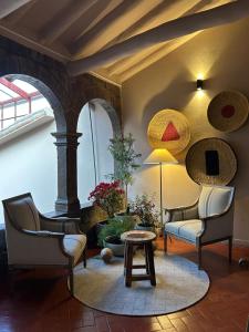 Istumisnurk majutusasutuses Hotel Cusco Plaza Saphi