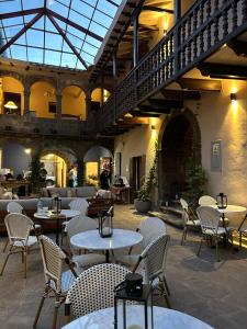 Restoran või mõni muu söögikoht majutusasutuses Hotel Cusco Plaza Saphi