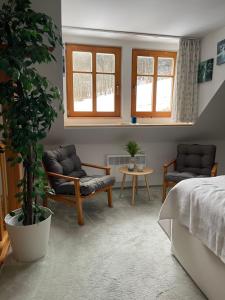 Χώρος καθιστικού στο JESTED21 Apartmány