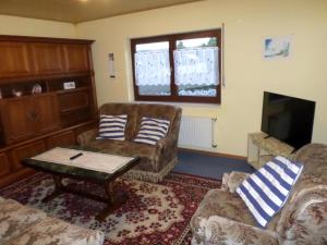 Χώρος καθιστικού στο Ferienwohnung Orpington