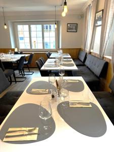 Posezení v ubytování Auberge de l’Union