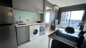 Η κουζίνα ή μικρή κουζίνα στο Perfect condo, BTS Thong lo 5mins by walking