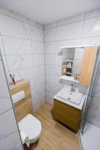 Koupelna v ubytování Apartma Tom + 7 fotografií
