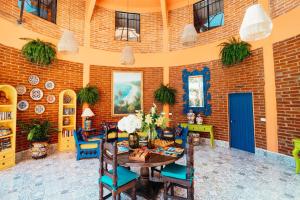 Posezení v ubytování Boutique Hotel & Suites Hacienda Lord Twigg