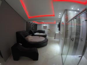 Posezení v ubytování Motel Glamour