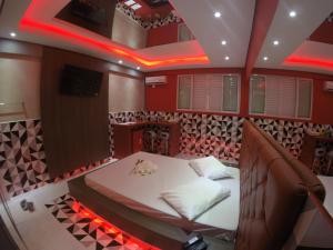 Posezení v ubytování Motel Glamour