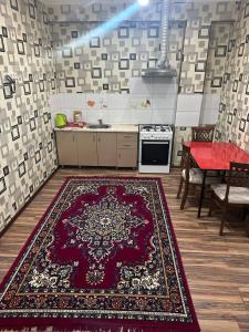 Η κουζίνα ή μικρή κουζίνα στο TEMUR Hotel