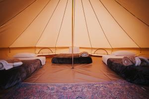 Postel nebo postele na pokoji v ubytování Duna Camp Huacachina