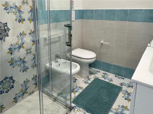 Koupelna v ubytování Casa Helia- Sperlonga