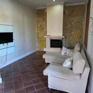 TV a/nebo společenská místnost v ubytování Villa Martina + 3 fotografie