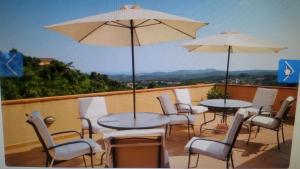 Balkón nebo terasa v ubytování Holiday Home Cardona