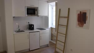 A cozinha ou cozinha compacta de Casa do Museu
