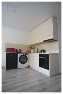 Köök või kööginurk majutusasutuses Apartmán Vespa