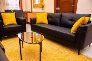 Posezení v ubytování Appartements meublés mpita