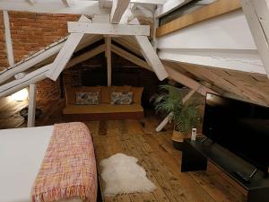 Postel nebo postele na pokoji v ubytování 13 suites
