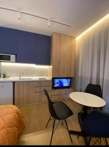Η κουζίνα ή μικρή κουζίνα στο Nicol Apartment