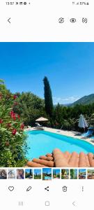 Bazén v ubytování Villa appartamento e piscina anche esclusiva parco del cilento nebo v jeho okolí