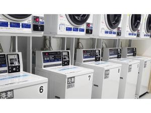 a bunch of machines are lined up in a room at Hotel Koza - Vacation STAY 84943v in Okinawa City