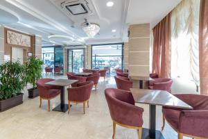 Posezení v ubytování Hotel Bamby e Delfino