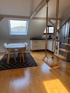 Kuchyň nebo kuchyňský kout v ubytování Apartment 27