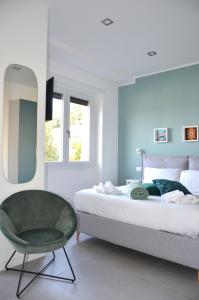 Postel nebo postele na pokoji v ubytování Vatican View Experience