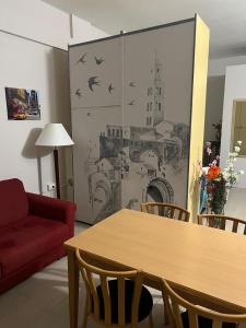 Χώρος καθιστικού στο Il Sorriso