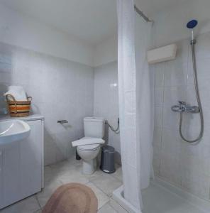 Koupelna v ubytování Blue Marine 2 VIP Barbati On The Beach - Public Pool