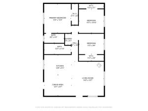 Plano de Pebble Place at Tahoe Donner by Tahoe Getaways - Pet Friendly, Single Level w HOA