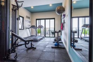 Palestra o centro fitness di Hestia at Asuncion Cozy Bright & Smart 2BDR